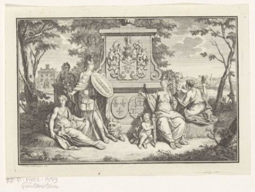 Allegorical representation in honor of Ferdinand van Collen