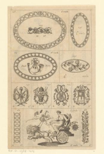 Examples of Vignettes and Ornaments