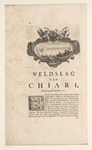 Battle of Chiari, Fought on 1 September 1701