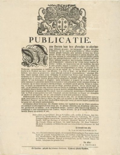 Publication concerning the rescue of persons who have fallen into the water, 1768