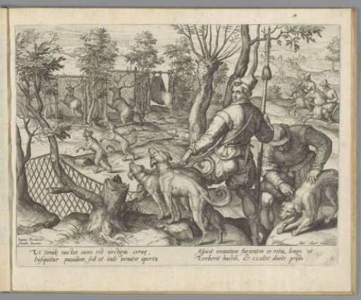 Deer Hunt with Hunting Dogs and Traps