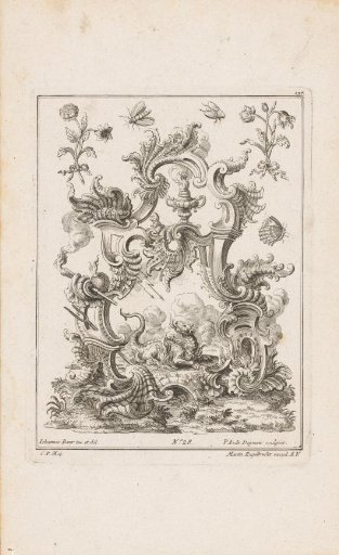 Rocaille with a Fire-Breathing Dragon