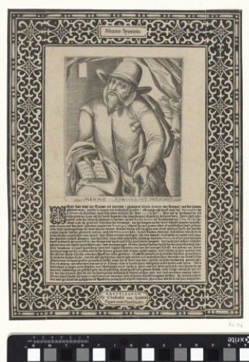 Portrait of Menno Simons