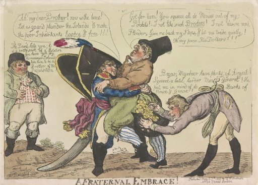 Napoleon squeezes the Dutchman, 1803