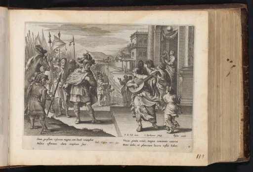 Jephthah is Welcomed by His Daughter