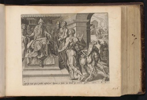 Saul Receives David at Court