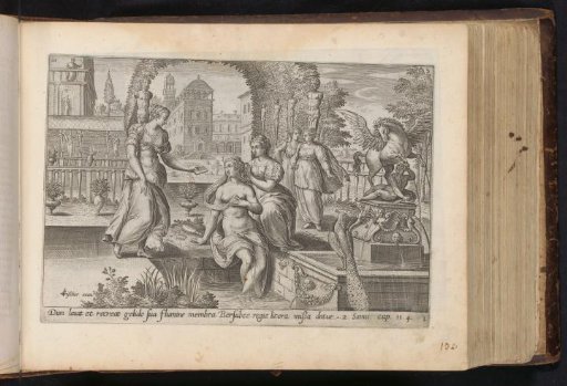 Bathsheba receiving David's letter