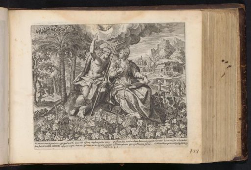 Christ and His Bride in a Vineyard