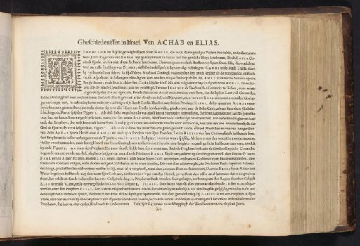Histories in Israel, of Ahab and Elijah