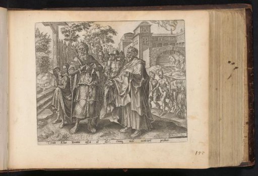 Ahab shows remorse after the curse of Elijah
