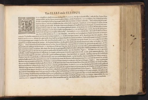 Of Elias and Elisha