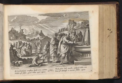 Elisha Casts Salt into the Spring of Jericho