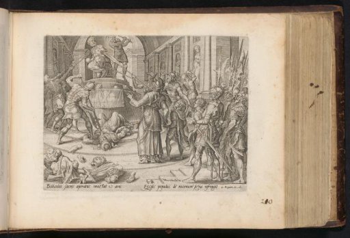 Destruction of the temple of Baal