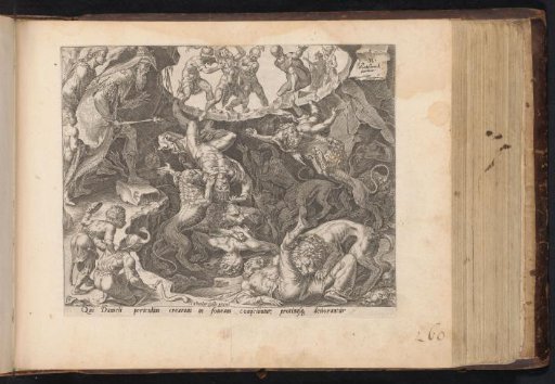 King Cyrus Casting Daniel's Accusers into the Lions' Den