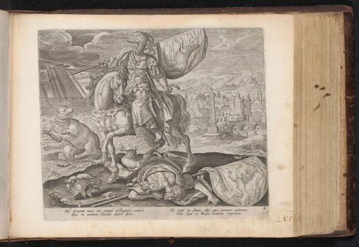 Cyrus as the second king from the vision of Daniel