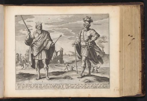 King Darius I and King Xerxes