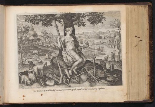 Diana as patroness of the hunt