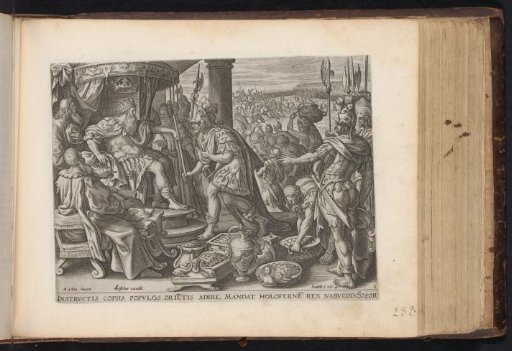 Holofernes before Nebuchadnezzar