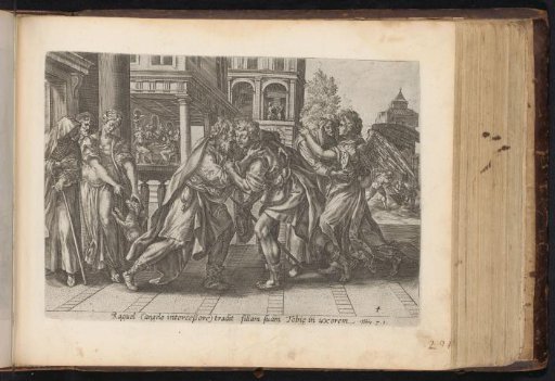 Tobias and the Angel Arrive at Raguel's