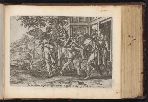 Tobias and the Angel Take Leave of Tobit and Anna