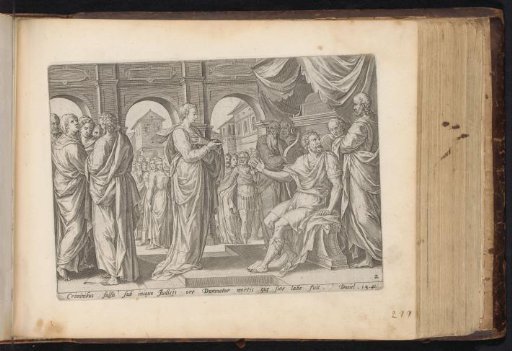 Susanna accused by the Elders