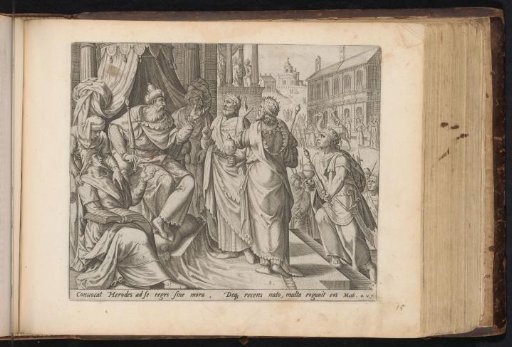The Three Kings Visit Herod