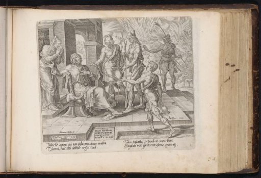 Job hears the bad news from four messengers
