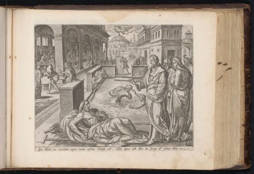 Christ healing the sick man at Bethesda