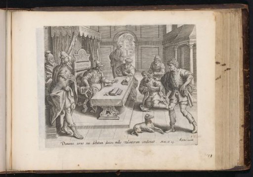 The King Forgives the Unmerciful Servant His Debts