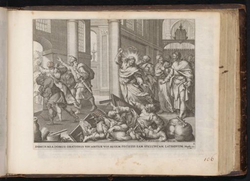 Expulsion of the money changers from the temple