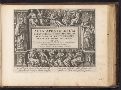Title print of the series on the acts of the apostles