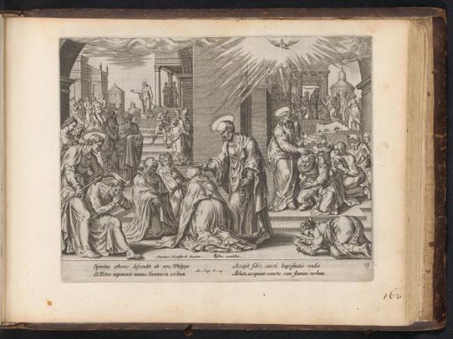 Peter, John, and Philip Lay Hands on Believers in Samaria