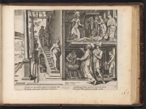 The Raising of Tabitha by Peter in Joppa