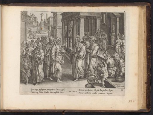 Paul disputing with the magician Elymas