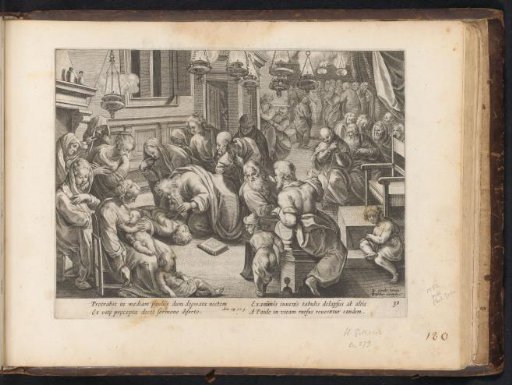 Paul raising Eutychus from the dead