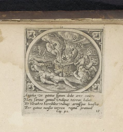 Fifth angel blows the trumpet