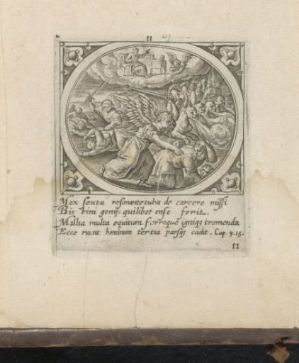 Sixth angel blows the trumpet