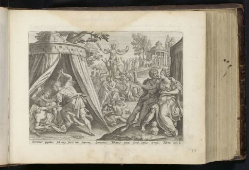 Israel Worships the Baal of Peor and Phinehas Kills Zimri and Cozbi