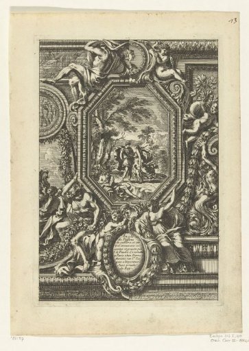 Title page: Angle de Plafons de gallerie, et autres ornemens