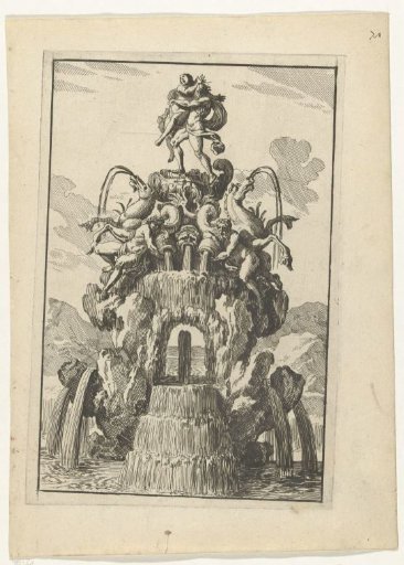 Two-storeyed fountain