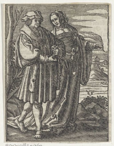 Walking couple
