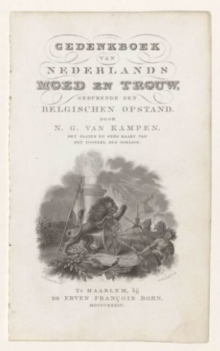 Allegory on the Belgian Revolution of 1830