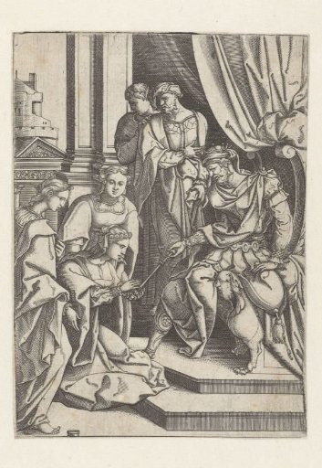 Esther before Ahasuerus