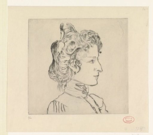 Portrait of a young woman