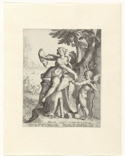 Landscape With Venus And Cupid