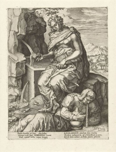 Temperance Overcomes Gluttony