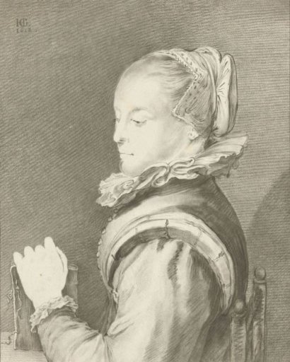 Portrait of a young woman