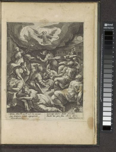 The Five Wise and the Five Foolish Virgins Are Woken by an Angel