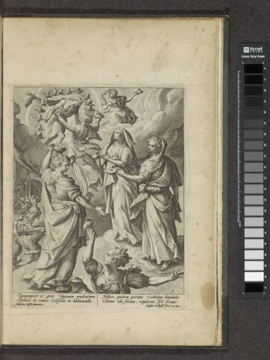 The Bridegroom Receives the Five Wise Virgins