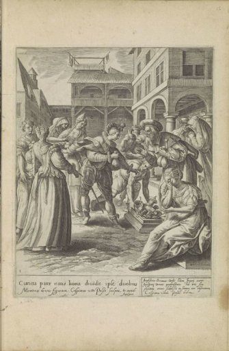 The Prodigal Son Receives His Inheritance